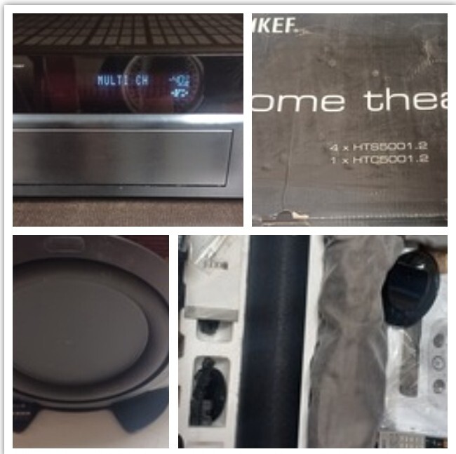 KEF HTB2 Yamaha Rxv1067 Dolby Surround Sound