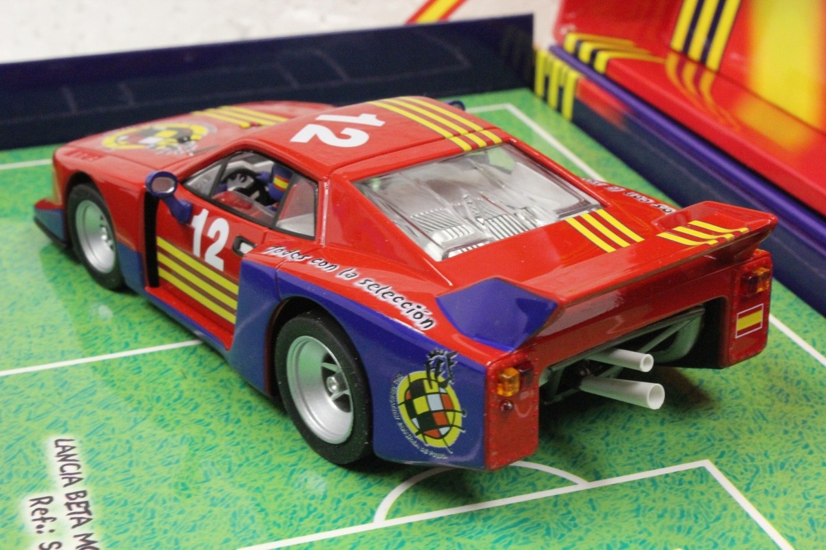 ミニカー Lancia Beta Montecarlo 1/32 Slot Car FLY TEAM01/96001 GB Track by Fly Lancia Beta Montecarlo Martini