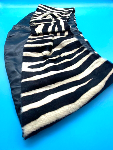 Zebra Animal Print Calf Hair 1980's Wide Belt/Hip by Exolique Reve / Rare Find - 第 20/21 張圖片