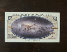 2021 Topps Allen & Ginter Far Far Away Mini Insert #FFA-4 Caldwell 32