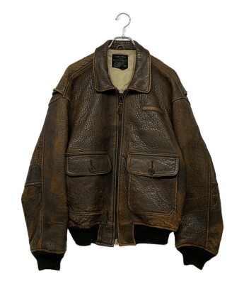 ジャケット・アウター vtg 80s avirex g-1 leather flight jacket Vintage Type G-1 USAF Avirex Leather Flight Jacket Top Gun