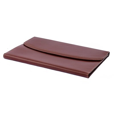Luxuriöses Leder-Padfolio, Schreibmappe, Dokumentenhalter A4