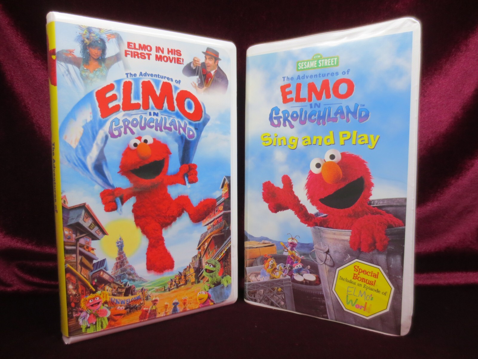 The Adventures Of Elmo In Grouchland Sing And Play Vhs