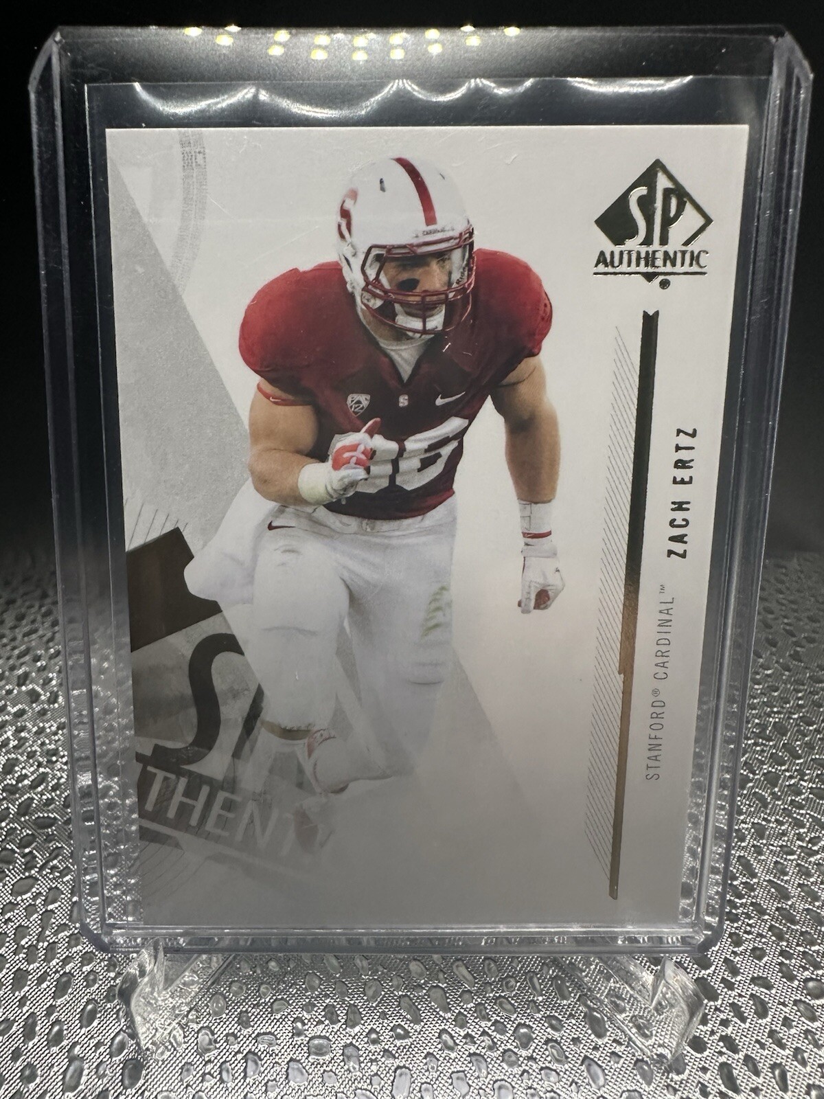 2013 SP Authentic Zach Ertz Stanford Cardinal #34