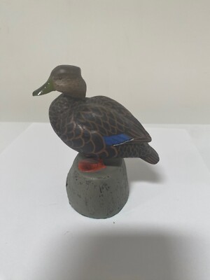 WATERFOWL FIGURINE - BLACK DUCK - 4'' TALL