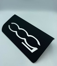 TUNING POGGIA PIEDI POGGIAPIEDE IN alluminio FIAT 500  + STRAP ABARTH