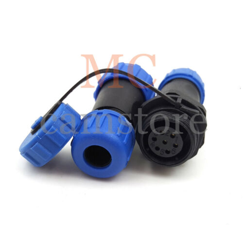 SP13 7Pin Pair Electrical Connector Plug Socket,Circular Waterproof Connector - Picture 6 of 9