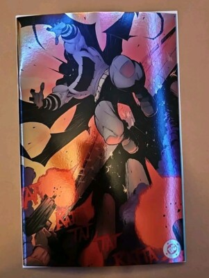  ABSOLUTE BATMAN #1 FOIL NICK DRAGOTTA SECOND PRINTING VARIANT NM
