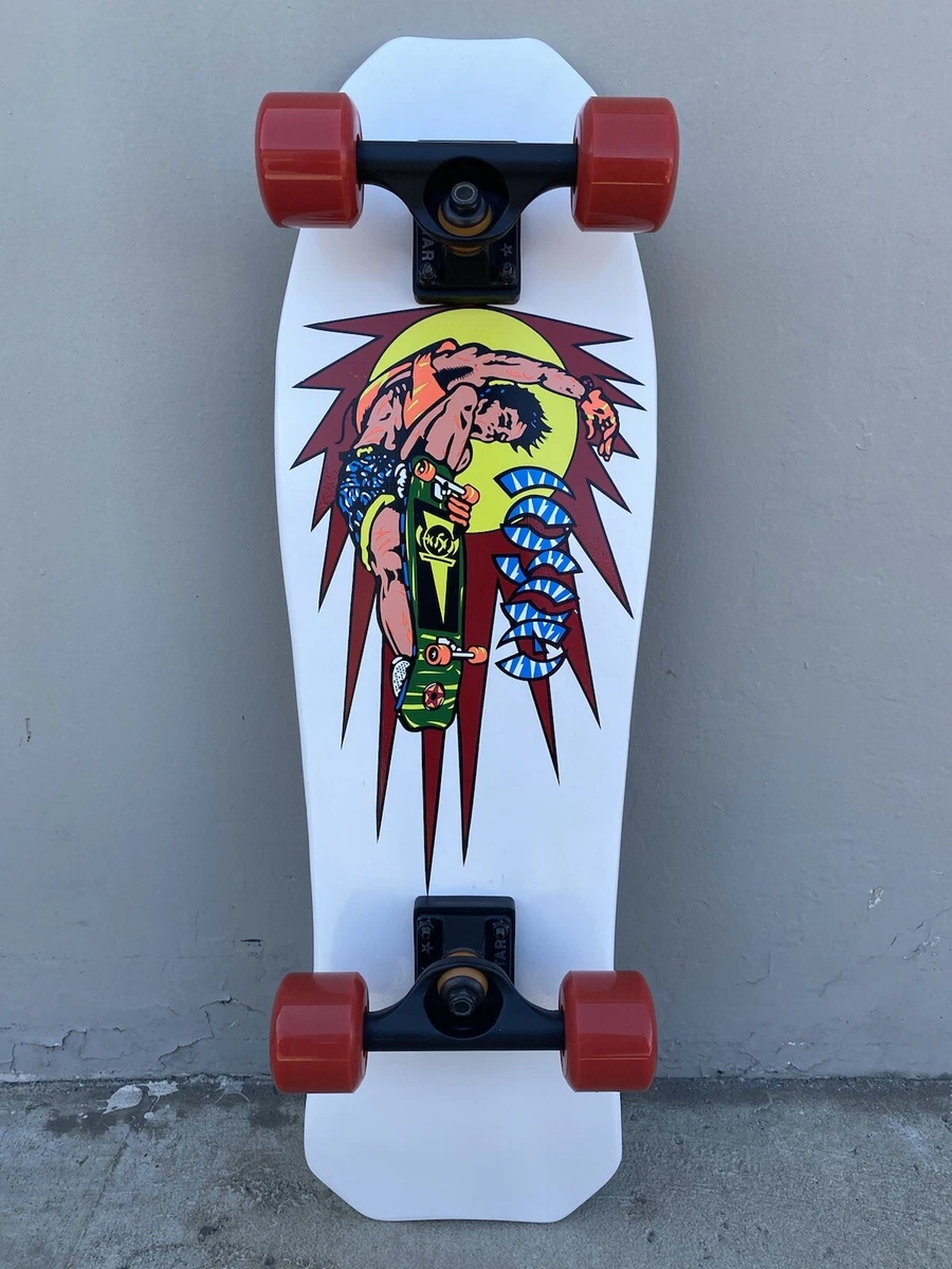 Rare Christian Hosoi Pop Art Rocket Air NOS Reissue Complete skateboard 28 x 8.5