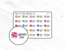 1121-1~~Library Day Planner Stickers
