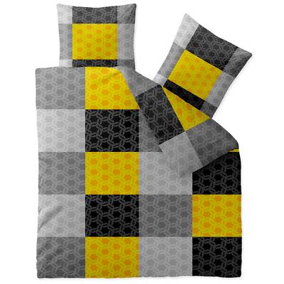 Bettwäschegarnituren Mikrofaser 200x200 Reißverschluss weich Concept aqua-textil