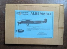 RARE CONTRAIL A.W. ALBERMARLE VAC-FORMED MODEL PLANE KIT - 1:72, 1980's