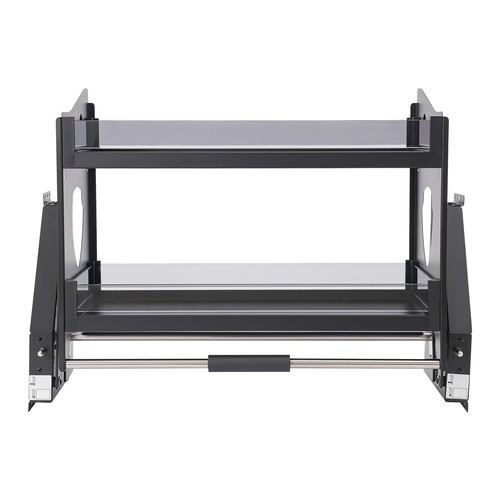 Organizador de gabinete extraíble de 2 niveles gabinete de cocina estante extraíble EE. UU. - Imagen 14 de 19