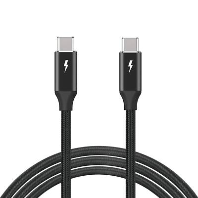 6.6ft 2m USB4 Cable Compatible with Thunderbolt 3 Cable 100W 20Gbps USB4 Cabl...