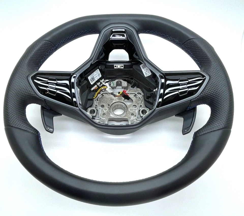 VW Golf 8 R Tiguan R Line Heated Steering Wheel Mint Condition 5H0419089FE Foto 3 de 4