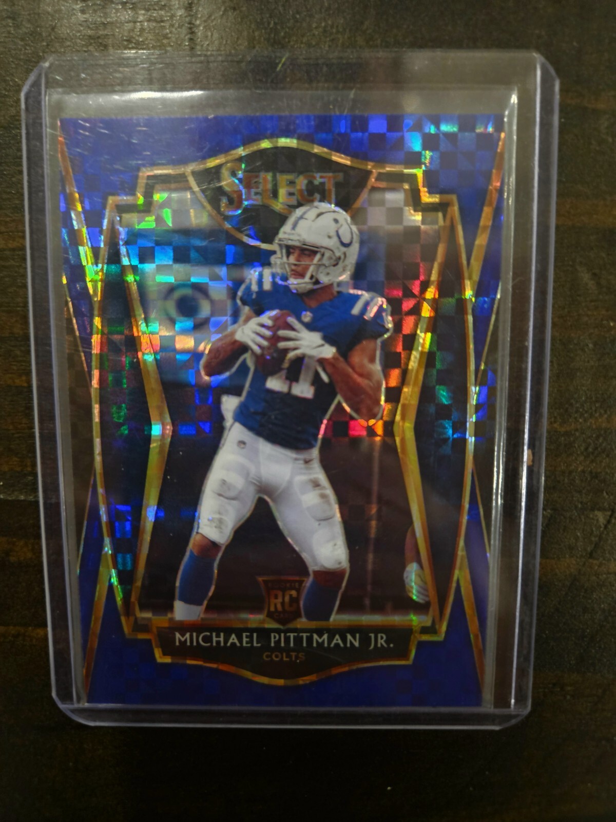 2020 Panini Select Michael Pittman, Jr. Premier Level Blue Prizm /149 Rookie RC