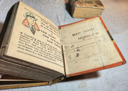 2 MICKEY MOUSE 1930s BIG LITTLE BOOK #1128 PLUTO THE RACER & 1153 THE BAT BANDIT - Picture 12 of 12