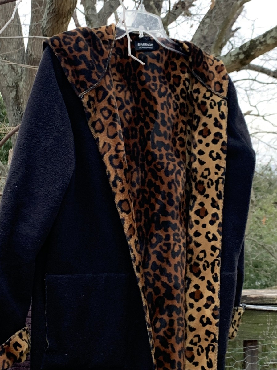 QVC by Barrage Authentic Faux Fur Leopard Jaguar Cheetah