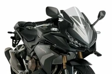 HONDA CBR500R (2019-2022) PUIG DOWNFORCE SPORT SIDE SPOILERS BLACK