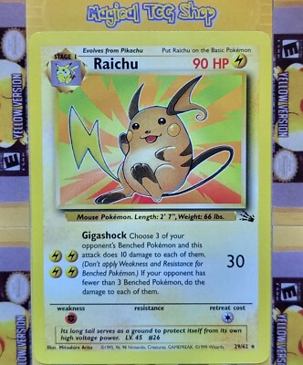 1999 raichu pokemon card value Pokemon: 151 main image 0
