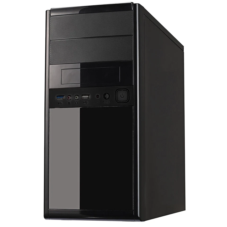 Best Value Computer PC Case Micro ATX With 500W Power Supply For Home & Office - Image 2 of 4