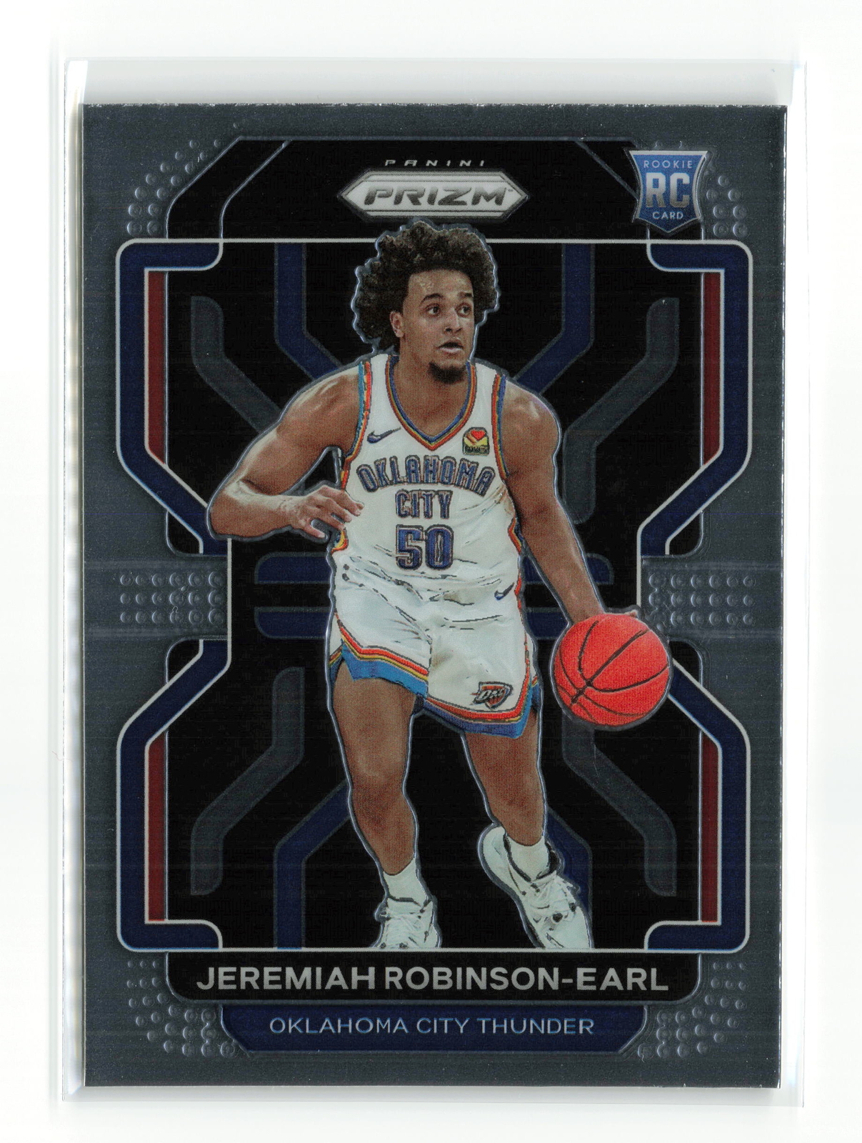JEREMIAH ROBINSON-EARL #319 RC 2021-22 PANINI PRIZM THUNDER