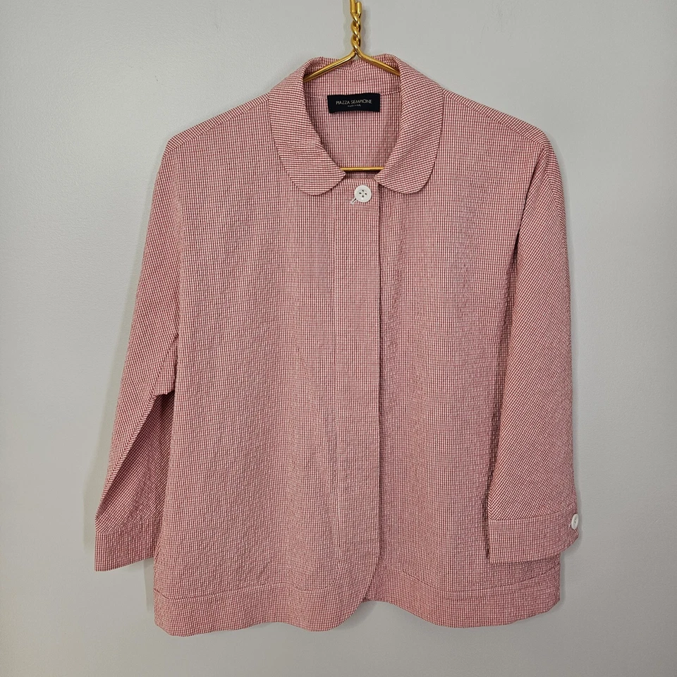 Piazza Sempione Audrey Pants & Blazer Set Womens EU 46 US 10 - Image 2 of 4