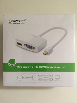 UGreen Mini Displayport to HDMI & VGA Converter