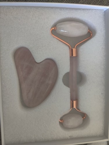 Jade Roller & Gua Sha,Face Roller, Facial Beauty Roller Skin Care Tools, BAIMEI - 第 4/5 張圖片