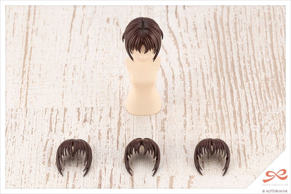 Короткий парик Kotobukiya Sousai shojo teien Тип А Белый и шоколадный Модельный комплект США 2590₽