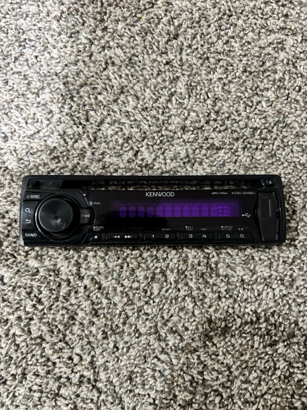 Kenwood KDC-248U Replacement Faceplate For Car Stereo CD Player