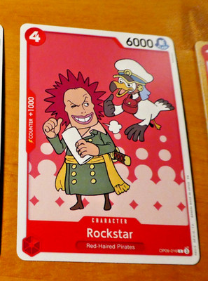ONE PIECE ENGLISH CARD GAME CARTE ST23 ROCKSTAR OP09-016 ST EN MINT