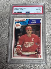 1983 O-PEE-CHEE OPC HOCKEY CARD PSA 8 DETROIT RED WINGS DANNY GARE