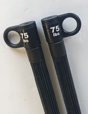2X75LB 150 real lbs POWER RODS for BOWFLEX XTL / POWER PRO. FITS IN 50LB HOLE.
