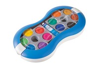 Pelikan Space Deckfarbkasten 24 Farben + Deckweiß Blau 1 StüCk
