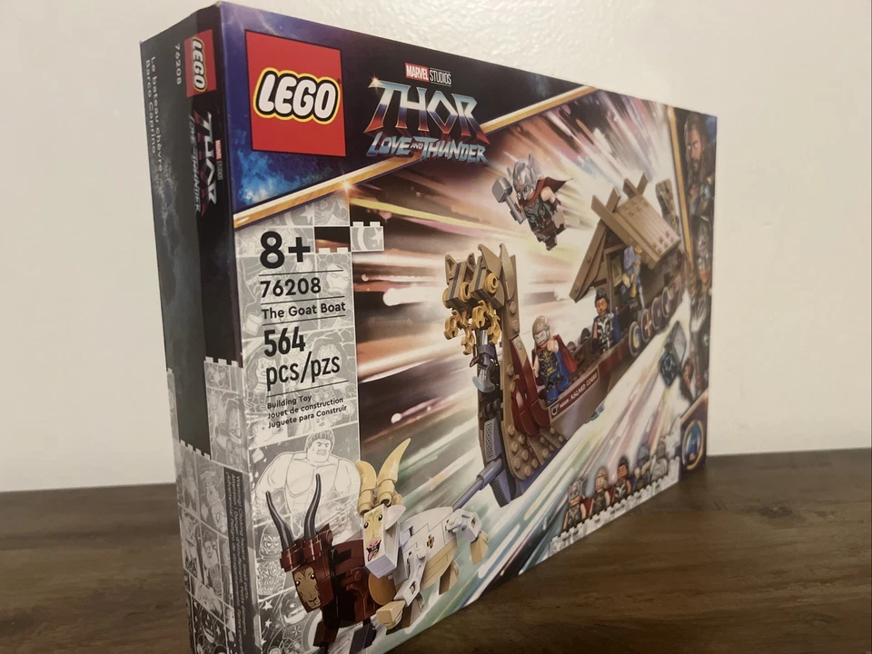 Lego 76208 Marvel THOR Love and Thunder The Goat Boat Brand New - Image 3 of 4