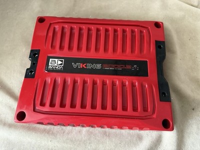 Banda VIK8000.2 Car Full-Range 2-Ohm 8K Red Amplifier - Viking Series 8000W RMS