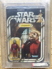 Vintage Star Wars 1979 Snaggletooth 21 Back-B AFA 75  EX  NM Unpunched