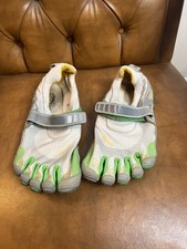 Vibram FiveFingers Shoes Womens 37 Green  Gray Bikila Barefoot Running W345