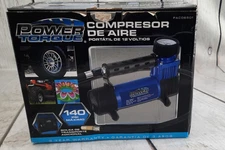 Power Torque Tools Hi Volume Air Compressor - 12V Portable 150 PSI Max PAC06501