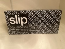 NIB SLIP The Slipsilk Lovely Lashes Black Contour Sleep Mask Pure Mulberry Silk