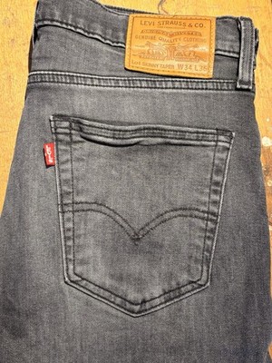 Levi's Premium Jeans ''Skinny Taper'' W34 L36 Grau/Schwarz Auswaschung