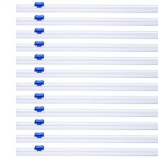 12pcs Plastic Wrap Cutter, 12in Plastic Wrap Slide Cutter Self Adhesive, Blue