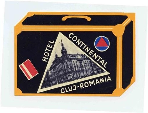 ETIQUETTE BAGAGE-LUGGAGE LABEL~PALACE HOTEL~BOLOGNA~ITALY-ITALIE