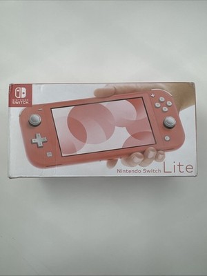 New-Open Box-Nintendo-Switch Lite-Coral-Japanese Version-HDH-S-PAZAA-Free Ship