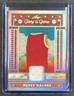 MOSES MALONE 2025 LEAF GLORY OF THE GAME #GU-42 GAME USED JERSEY HOLO SILVER /25