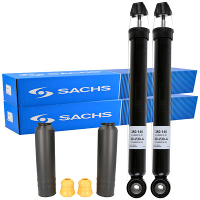 2x SACHS Stoßdämpfer + Service-Kit Hinten für CRUZE J300 ASTRA J P10 ZAFIRA C