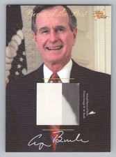Pieces of The Past The Bar Antiquity Ed. George H.W. Bush Relic Card #PR-GHB6
