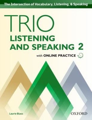 Trio Listening and Speaking Level Two Student Book Pack with Onli
