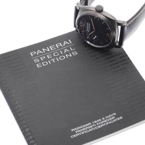 Panerai — Officine Panerai Radiomir 1940 Pannelli Luminescent PAM00532 47mm Watch #C1723